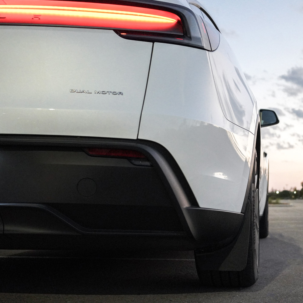 model Y mud flaps rear