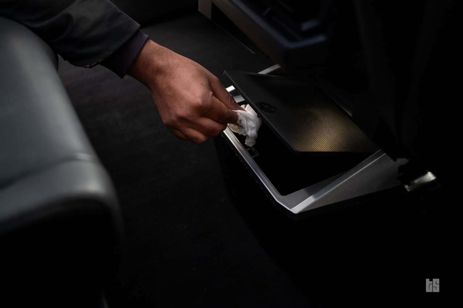 Cybertruck Rear Trash Can