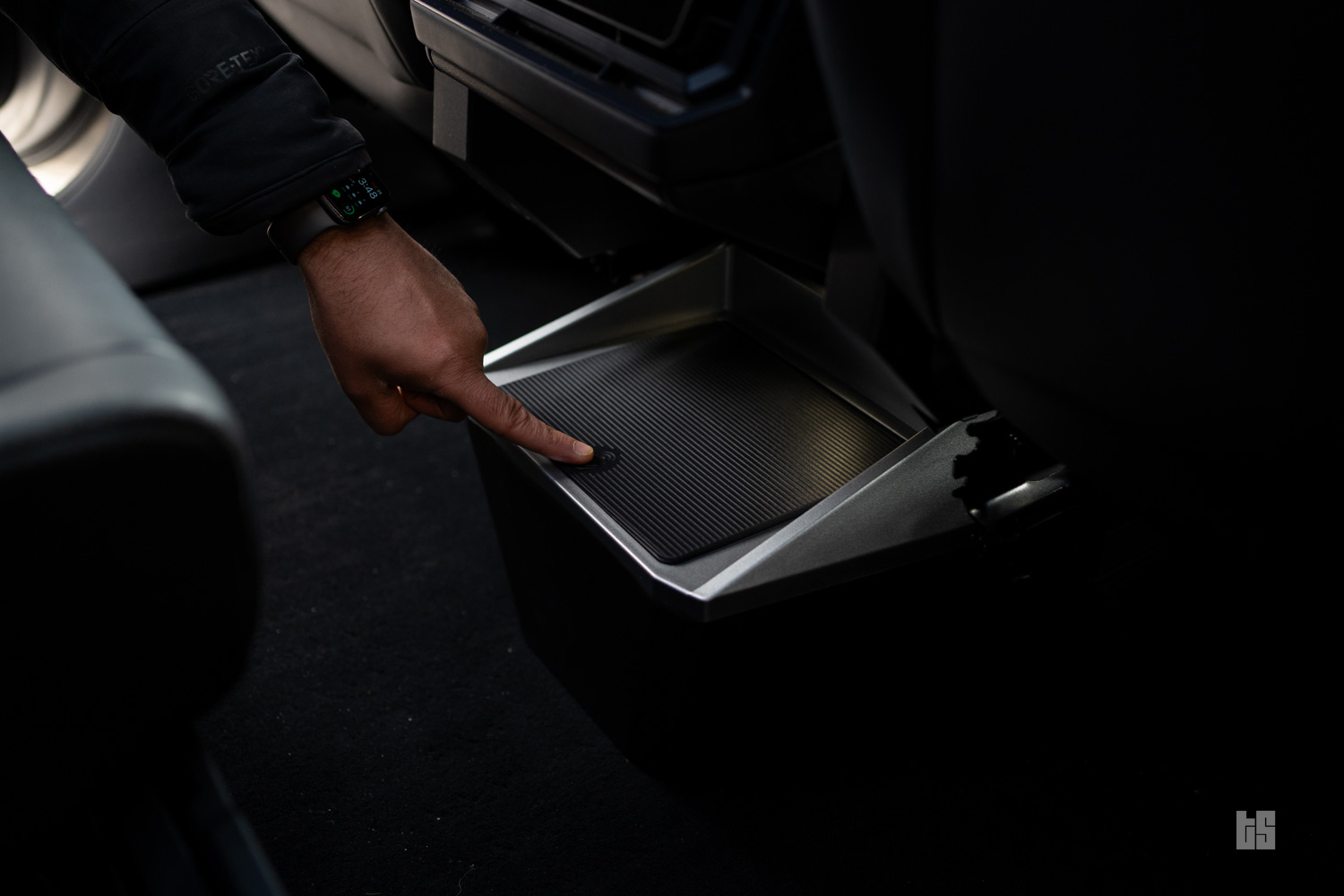 Cybertruck Rear Trash Can