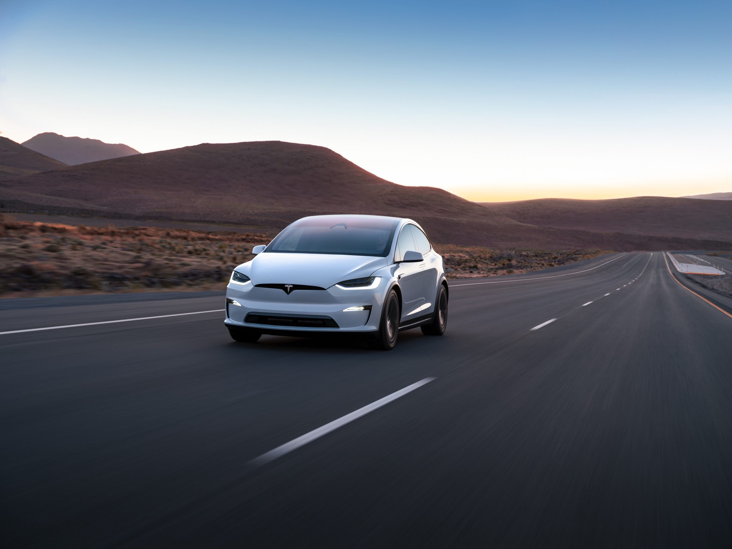 Tesla Model X headlights