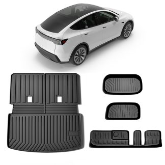 2026 2027 Tesla Model Y Cargo Mats - 7 Seater - Trunk Mat, Frunk Mat, Subtrunk Mat