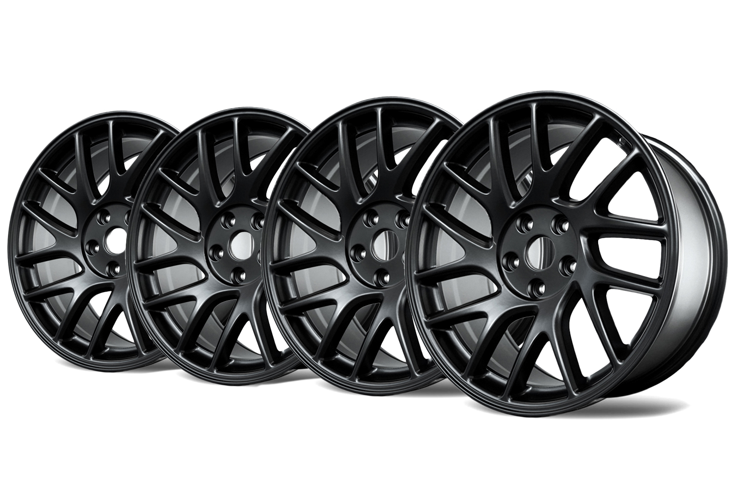 Tesla Model 3 Tesloid Photon rims only. Full set
