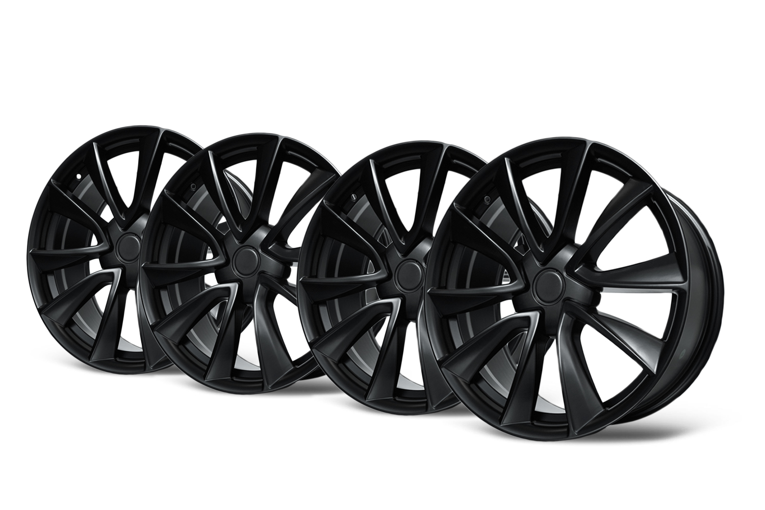 Tesla Model 3 Tesloid Sport rims only. Full set