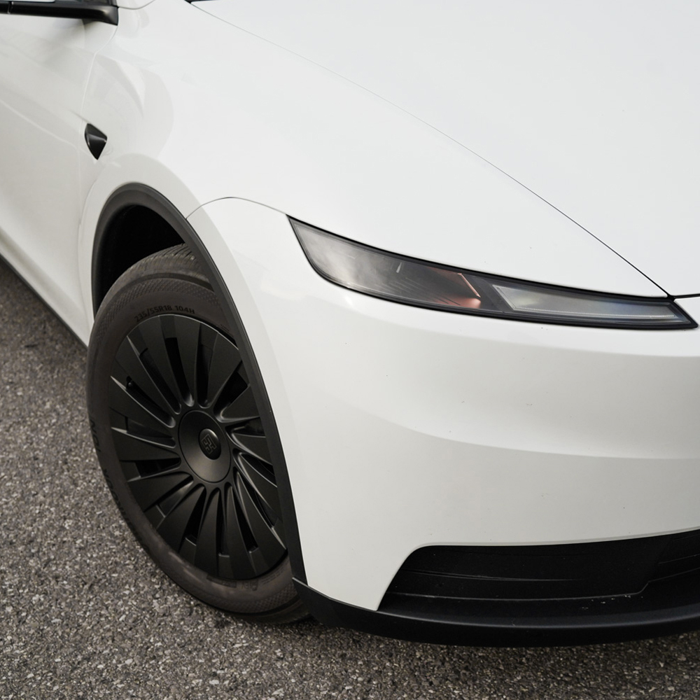 Model y Juniper wheel covers replace crossflow wheels